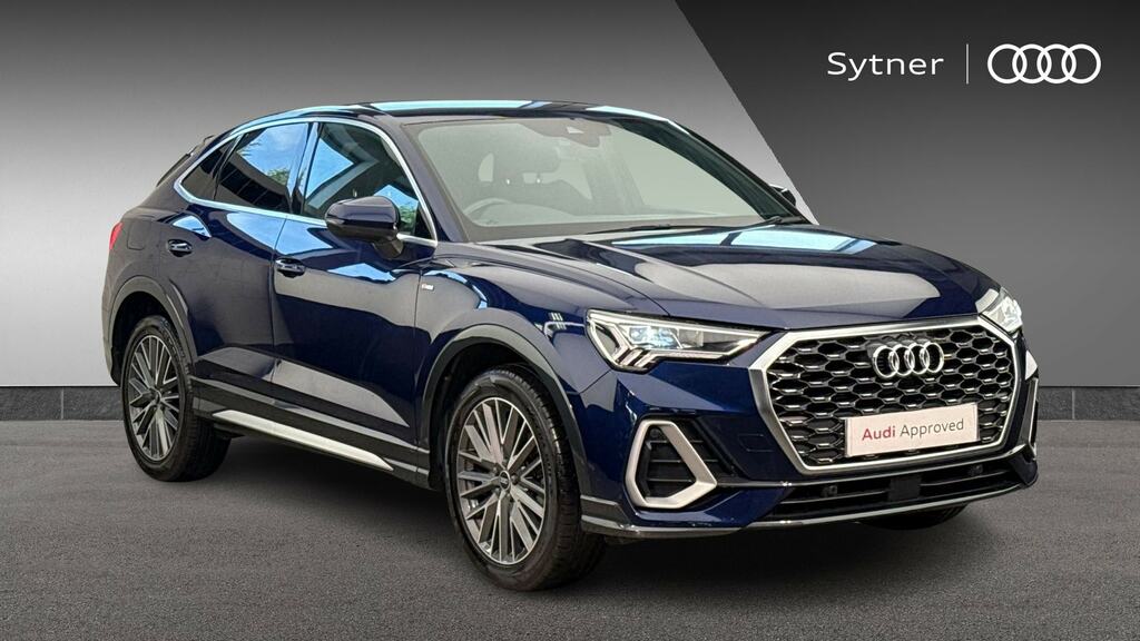 Audi Q3 35 Tfsi S Line S Tronic Comfortsound Pack Blue