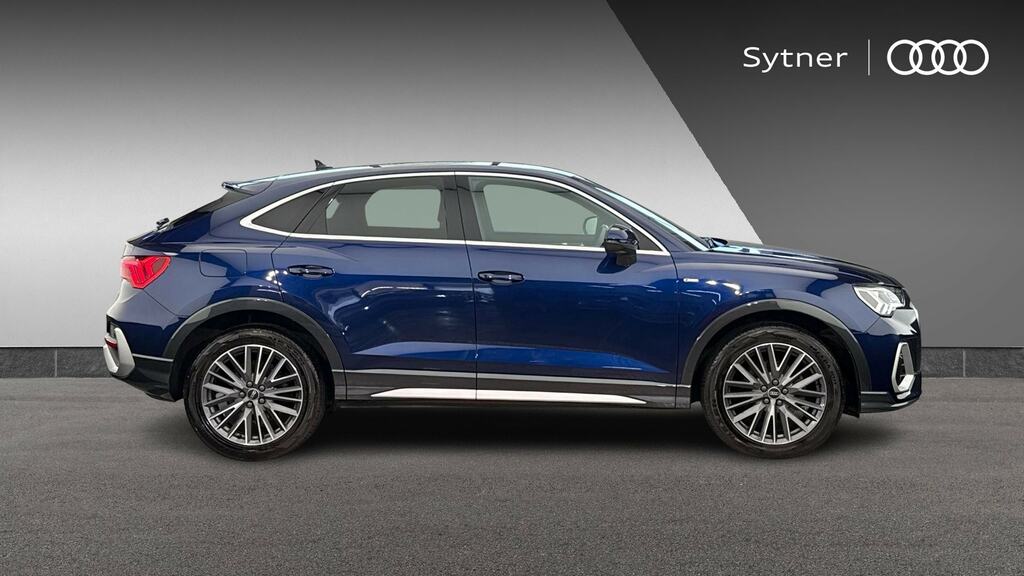 Audi Q3 35 Tfsi S Line S Tronic Comfortsound Pack KR22AXD Blue #4