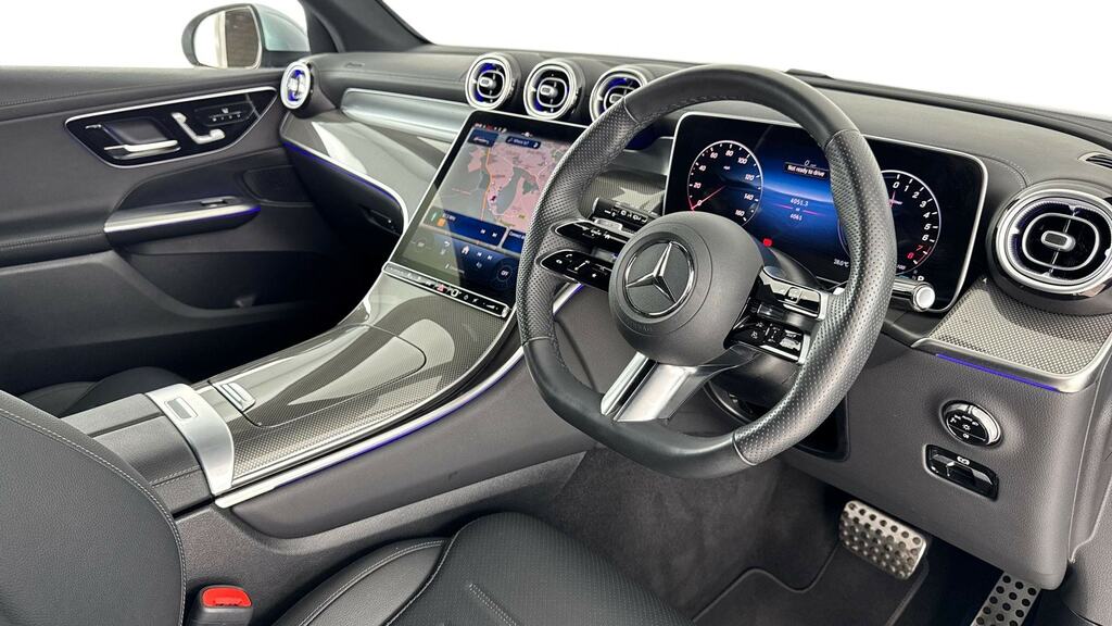 Mercedes-Benz GLC Class Glc 300E 4Matic Amg Line 9G-tronic KP75TFK Silver #3