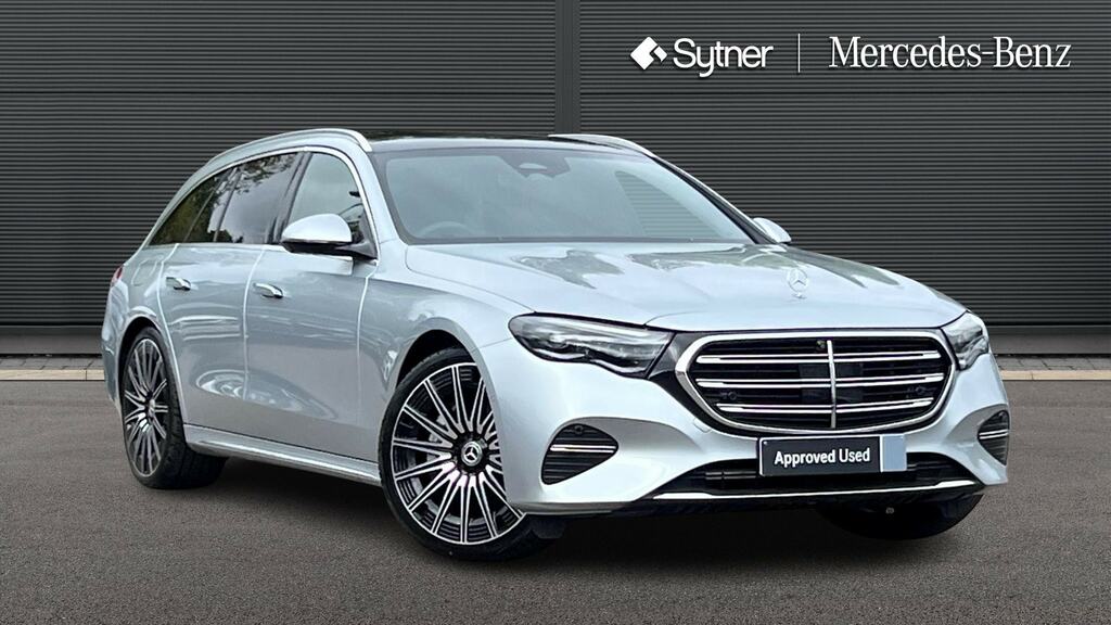 Mercedes-Benz E Class E220d Exclusive Edition 9G-tronic Silver