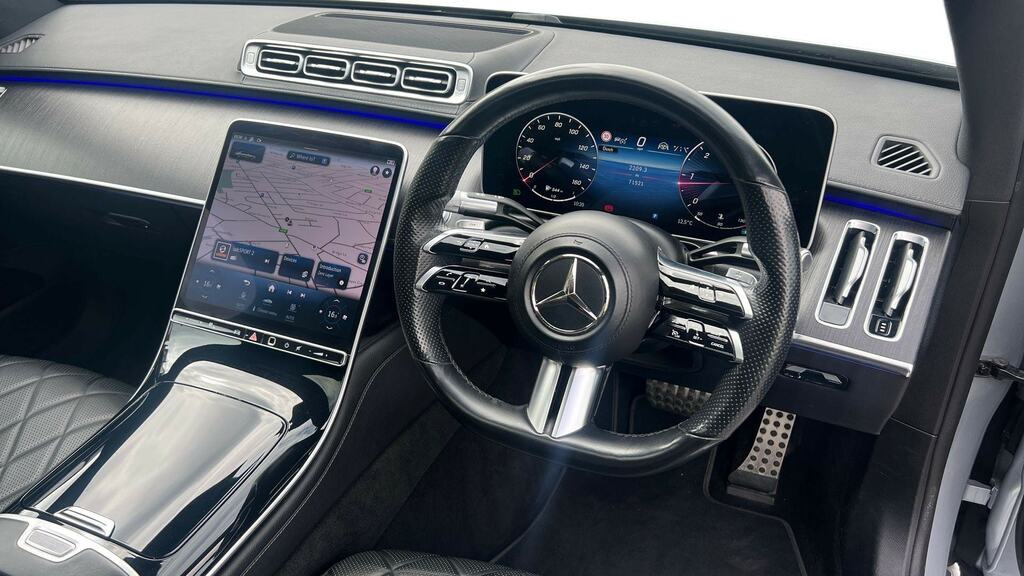 Mercedes-Benz S Class S350d Amg Line Premium 9G-tronic BU21TZH Silver #3