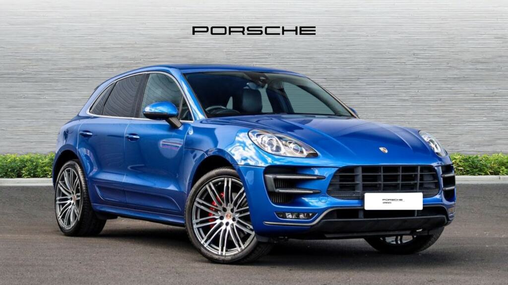 Porsche Macan Turbo Pdk Blue