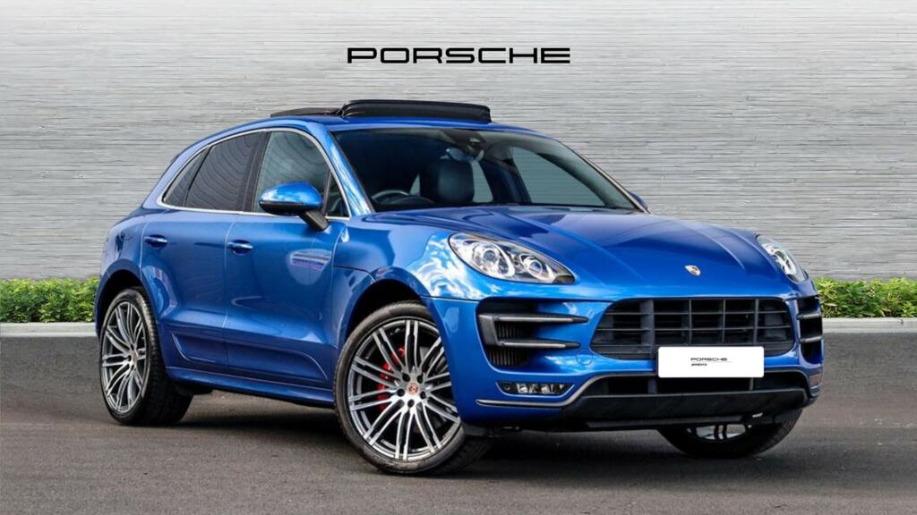 Porsche Macan Turbo Pdk GM67MYH Blue #3
