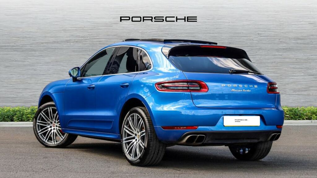 Porsche Macan Turbo Pdk GM67MYH Blue #4