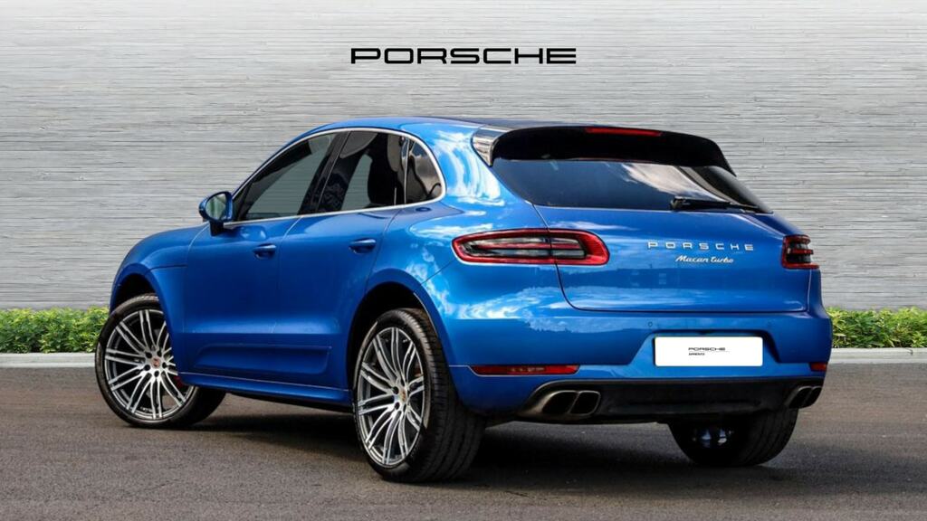 Porsche Macan Turbo Pdk GM67MYH Blue #2