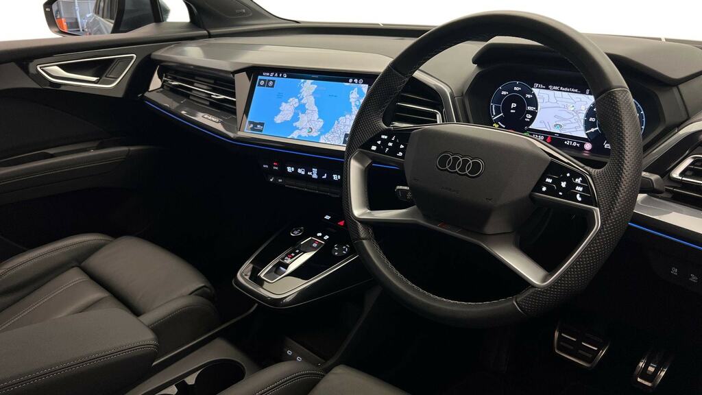 Audi Q4 E Tron 210Kw 45 82Kwh S Line Leathertech Pack RE74FFT Blue #6