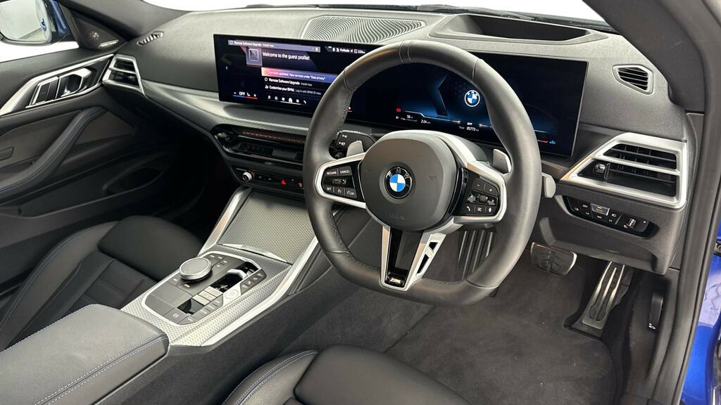 BMW 4 Series Gran Coupe 420I M Sport Step Techpro Pack YE75TZZ Blue #6
