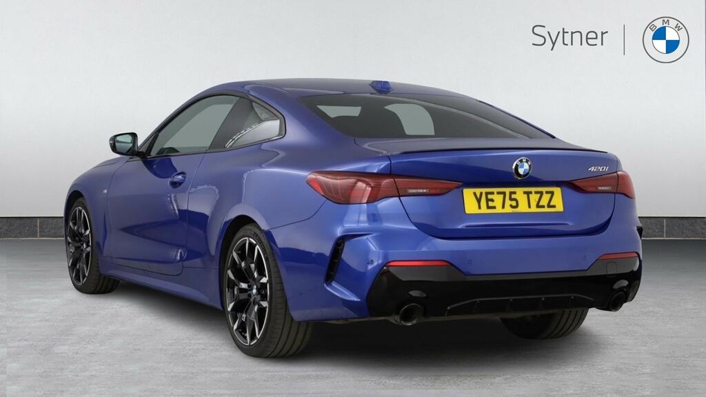 BMW 4 Series Gran Coupe 420I M Sport Step Techpro Pack YE75TZZ Blue #2