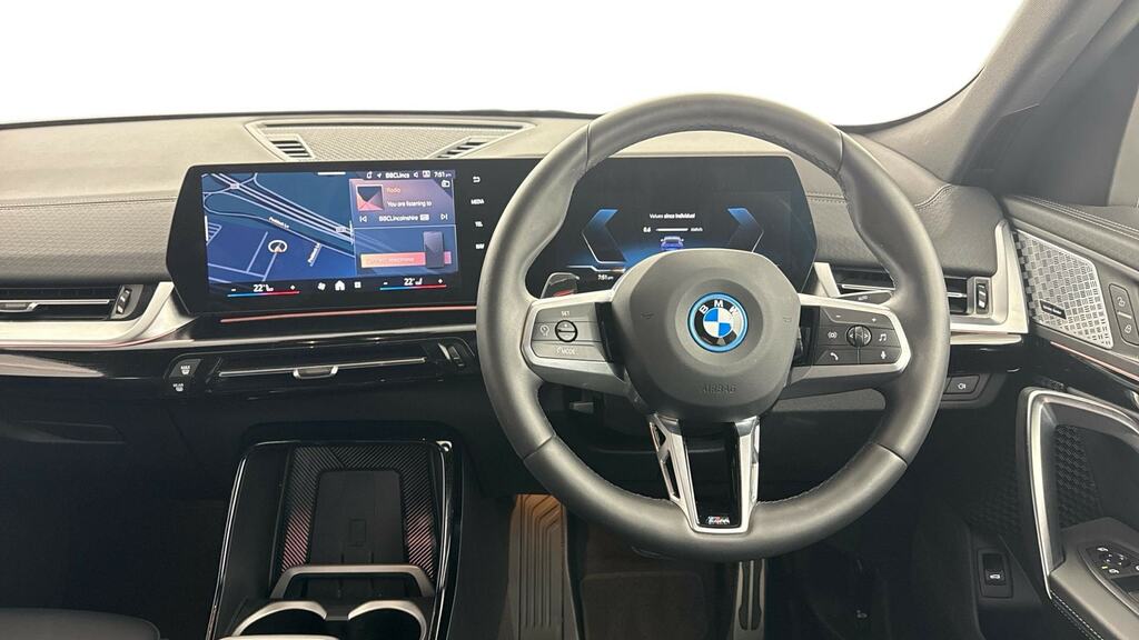 BMW iX2 150Kw Edrive20 M Sport 65Kwh Techpro YA25DRX Blue #5