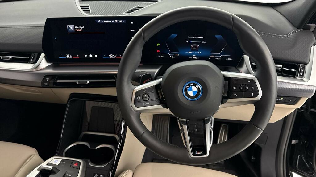 BMW iX2 150Kw Edrive20 M Sport 65Kwh Techpro YB25SXP Black #5