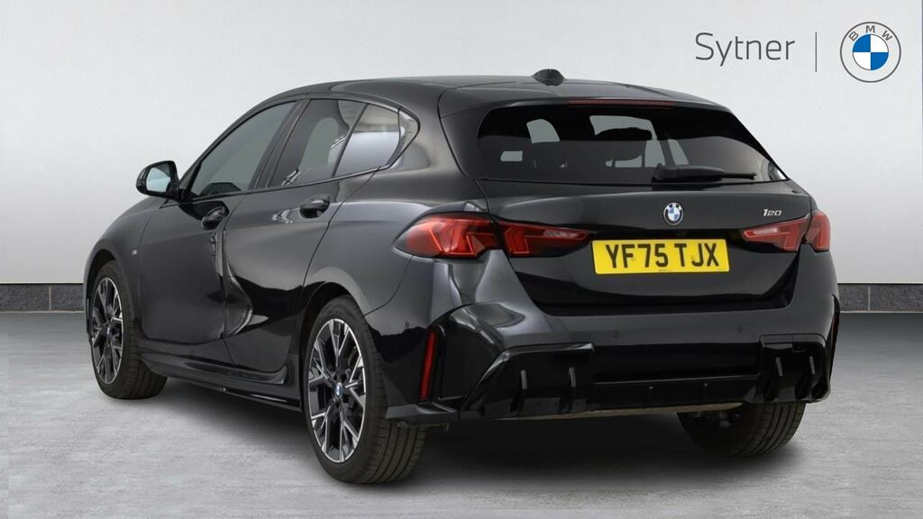 BMW 1 Series 120 M Sport Step YF75TJX Black #2