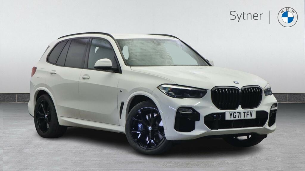 BMW X5 Xdrive45e M Sport Pro Pack YG71TFV White