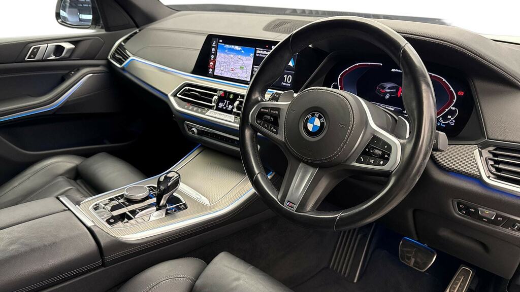BMW X5 Xdrive45e M Sport Pro Pack YG71TFV White #6
