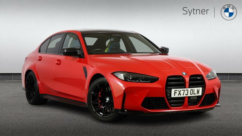 BMW M3 M3 Xdrive Competition M Step Red