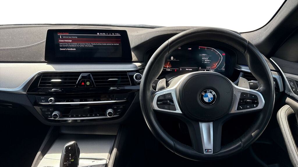 BMW 5 Series 520D Mht M Sport Grey #5