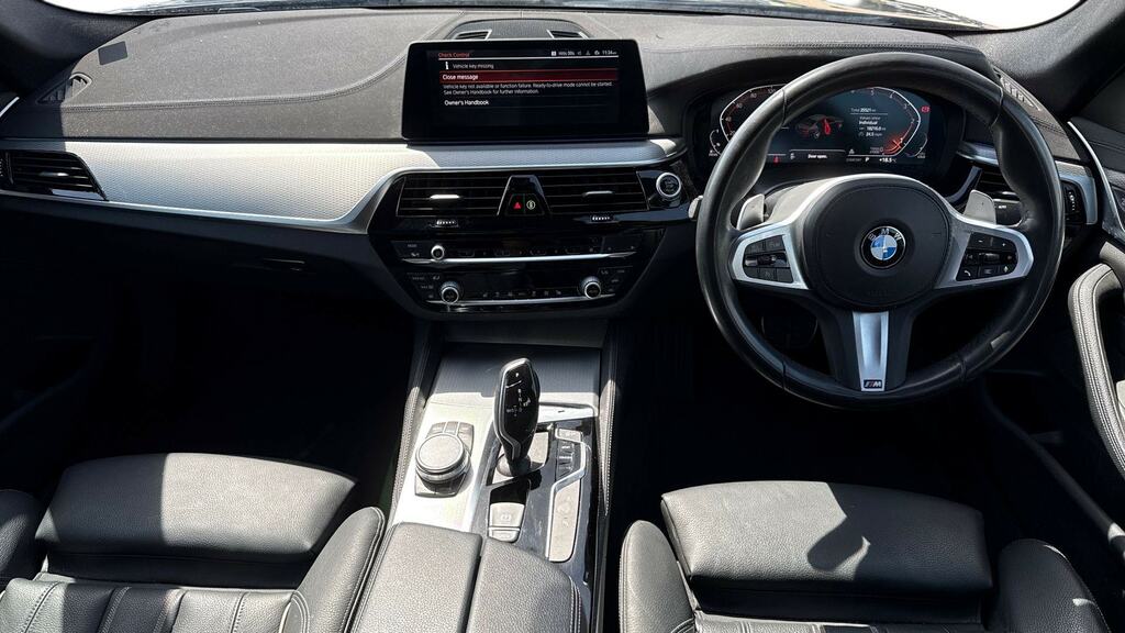 BMW 5 Series 520D Mht M Sport Grey #4