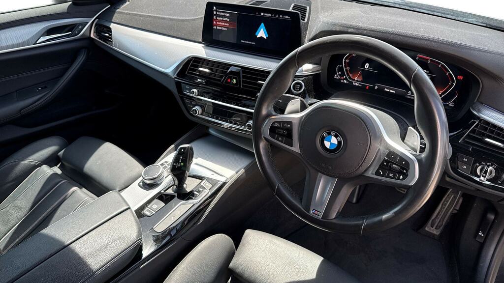 BMW 5 Series 520D Mht M Sport Grey #6