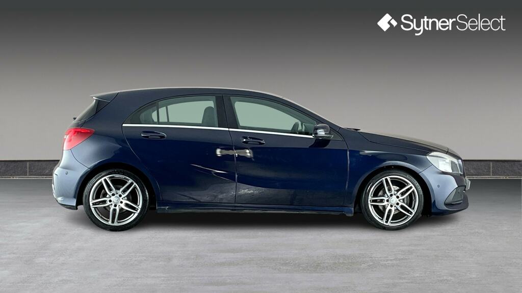 Mercedes-Benz A Class A180d Amg Line Executive VX66NFZ Blue #3