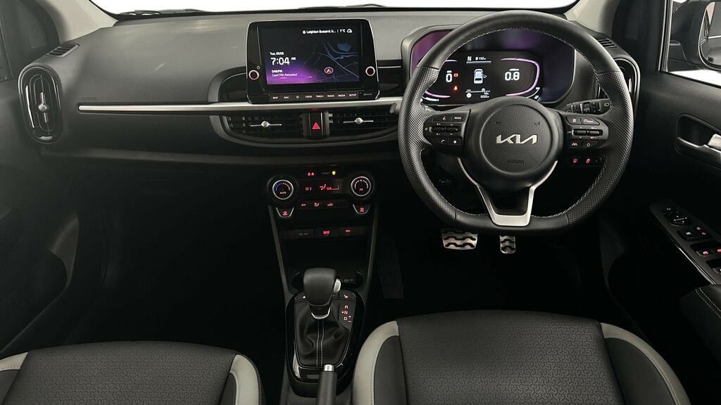 Kia Picanto 1.2 Gt-line S AV74TWJ Black #6