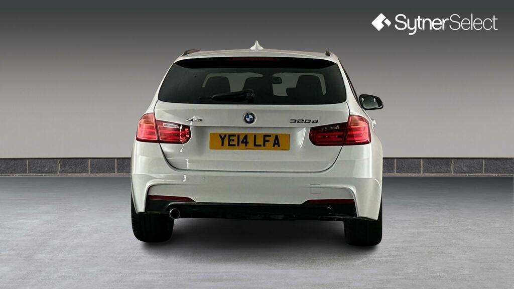 BMW 3 Series 320D Xdrive M Sport Step YE14LFA White #5
