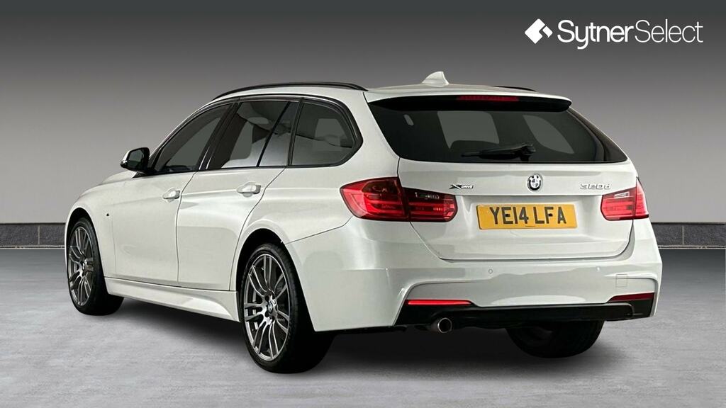 BMW 3 Series 320D Xdrive M Sport Step YE14LFA White #2