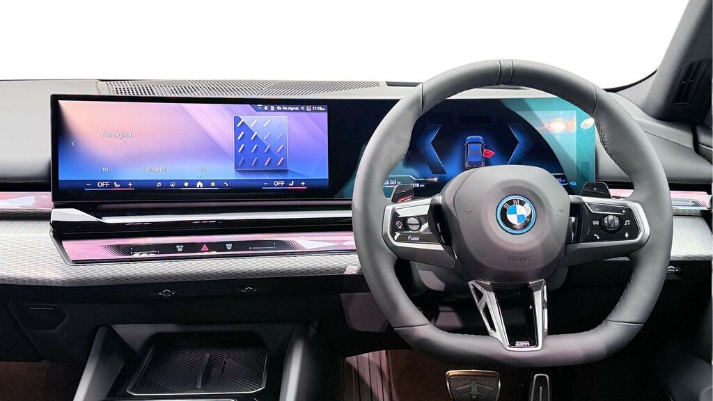 BMW 5 Series 530E M Sport Pro YS26UXP Black #5