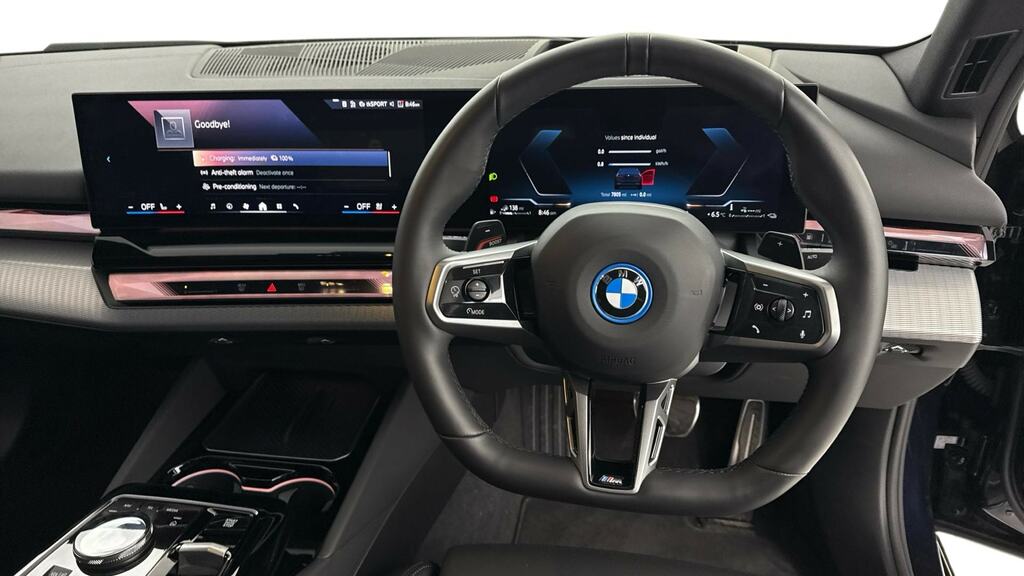 BMW 5 Series 530E M Sport Pro Tech Pluscomfort Plus YA25HTL Black #5