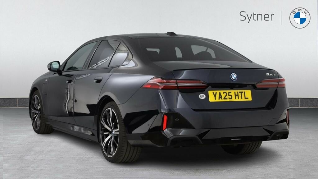 BMW 5 Series 530E M Sport Pro Tech Pluscomfort Plus YA25HTL Black #2