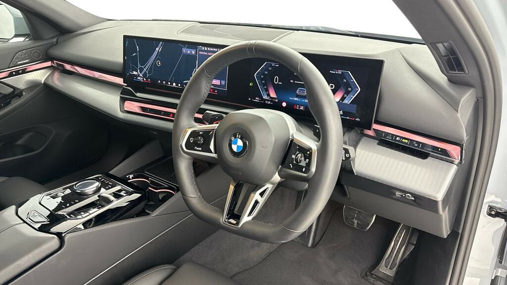 BMW 5 Series 520I M Sport YH75NSZ Grey #6