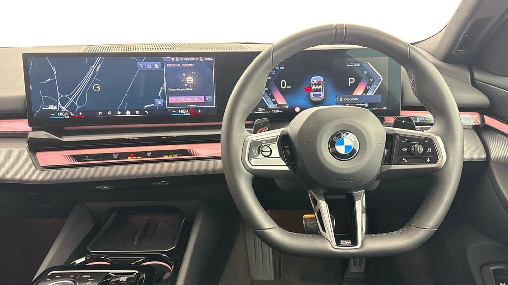 BMW 5 Series 520I M Sport YH75NSZ Grey #5