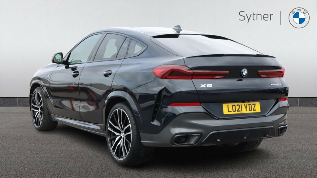 BMW X6 Xdrive40d Mht M Sport Step Techpro Pk LO21YDZ Black #2