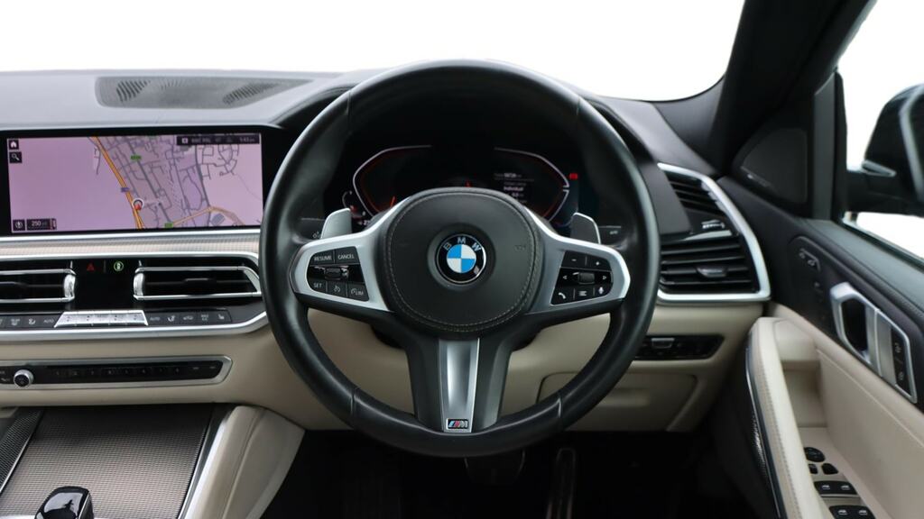 BMW X6 Xdrive40d Mht M Sport Step Techpro Pk LO21YDZ Black #5