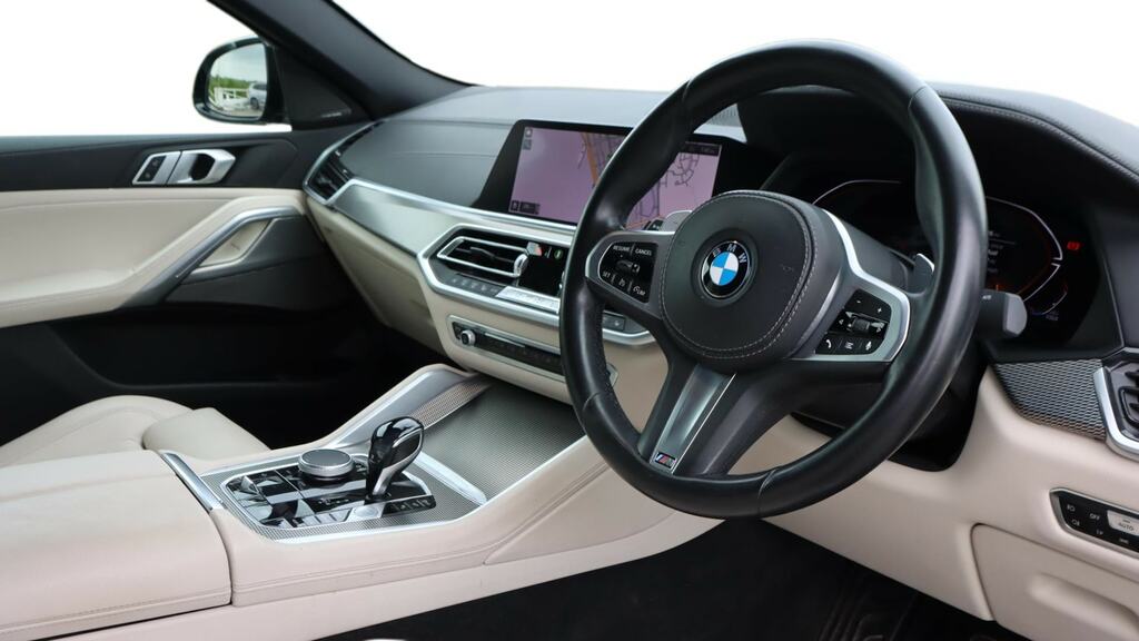 BMW X6 Xdrive40d Mht M Sport Step Techpro Pk LO21YDZ Black #6