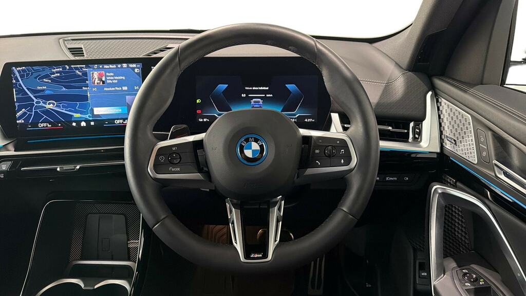 BMW iX2 150Kw Edrive20 M Sport 65Kwh Techpro YB25OKM Blue #5