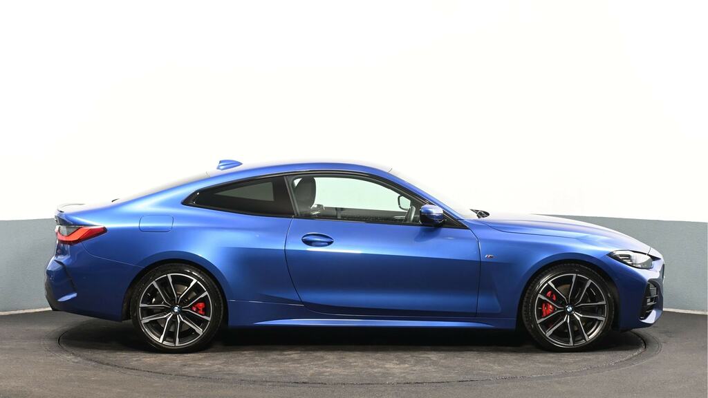 BMW 4 Series Gran Coupe 420I M Sport Step BJ72VMK Blue #3