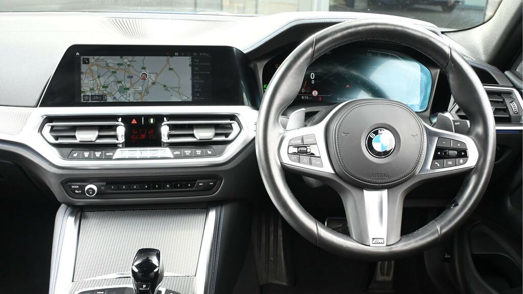 BMW 4 Series Gran Coupe 420I M Sport Step BJ72VMK Blue #5