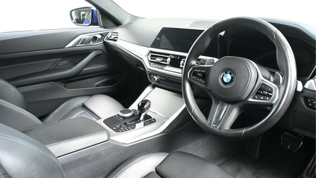 BMW 4 Series Gran Coupe 420I M Sport Step BJ72VMK Blue #6