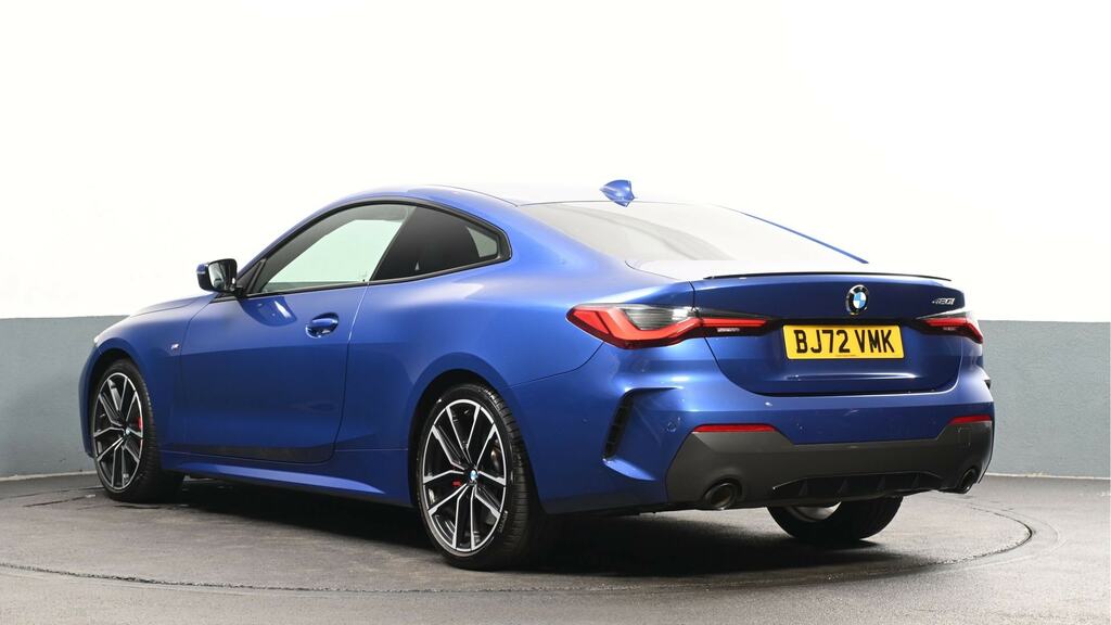 BMW 4 Series Gran Coupe 420I M Sport Step BJ72VMK Blue #2