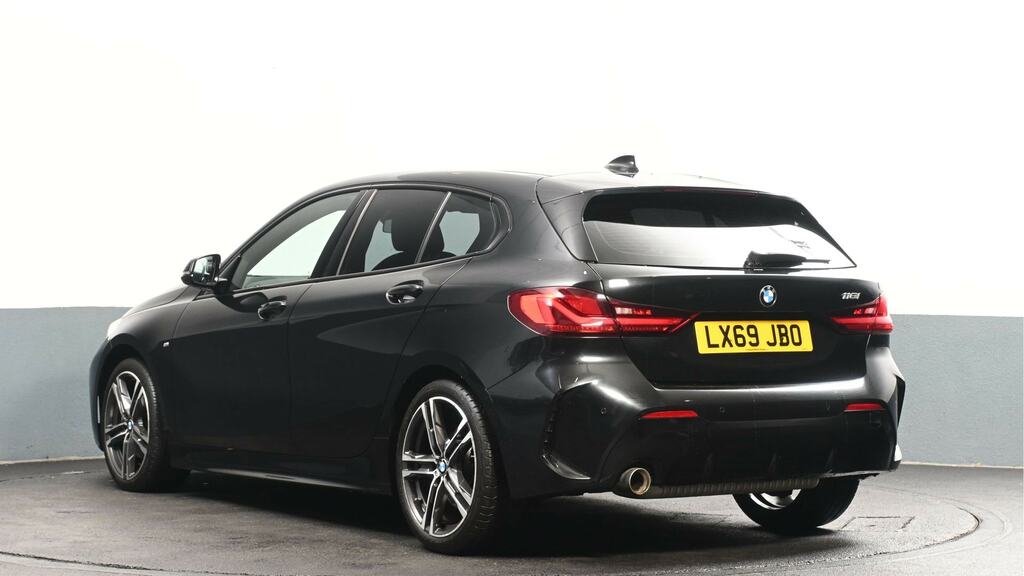 BMW 1 Series 118I M Sport Step LX69JBO Black #2