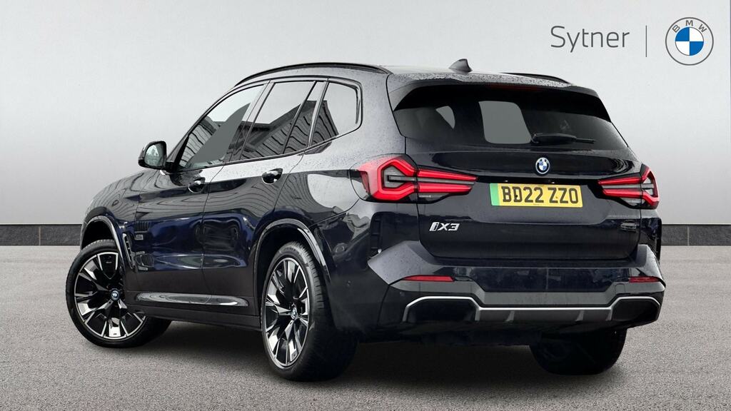 BMW iX3 210Kw M Sport Pro 80Kwh BD22ZZO Black #2