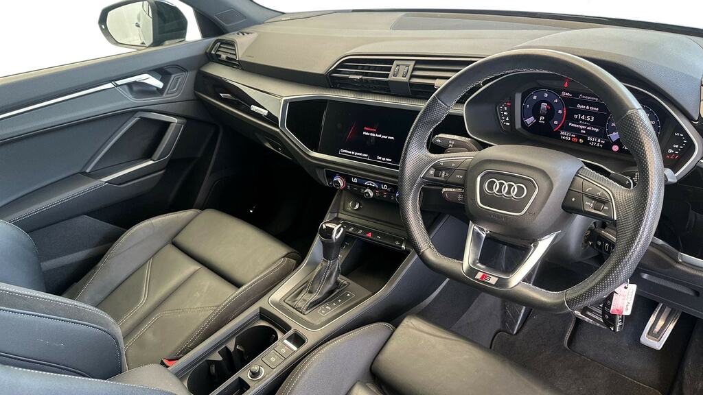 Audi Q3 35 Tdi Black Edition S Tronic Cs FP72YAJ Blue #6