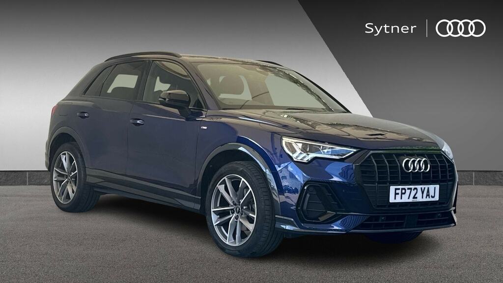 Audi Q3 35 Tdi Black Edition S Tronic Cs Blue