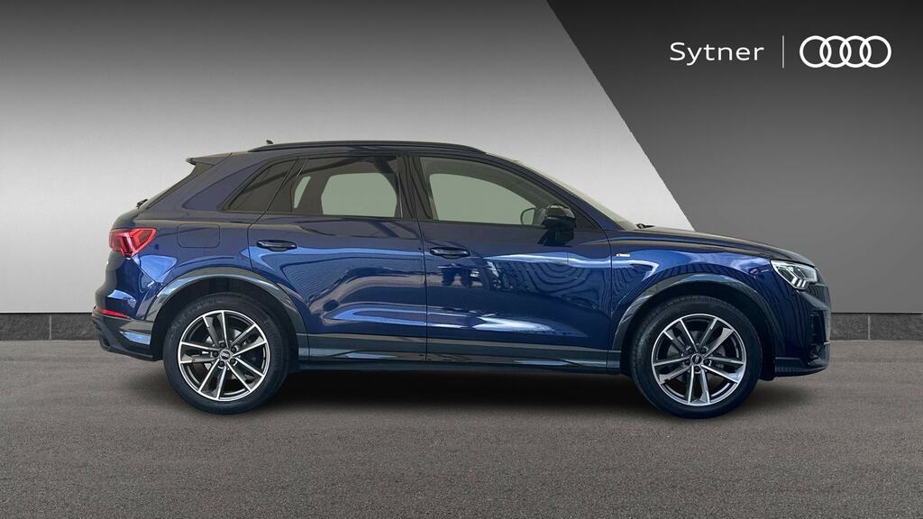 Audi Q3 35 Tdi Black Edition S Tronic Cs FP72YAJ Blue #4
