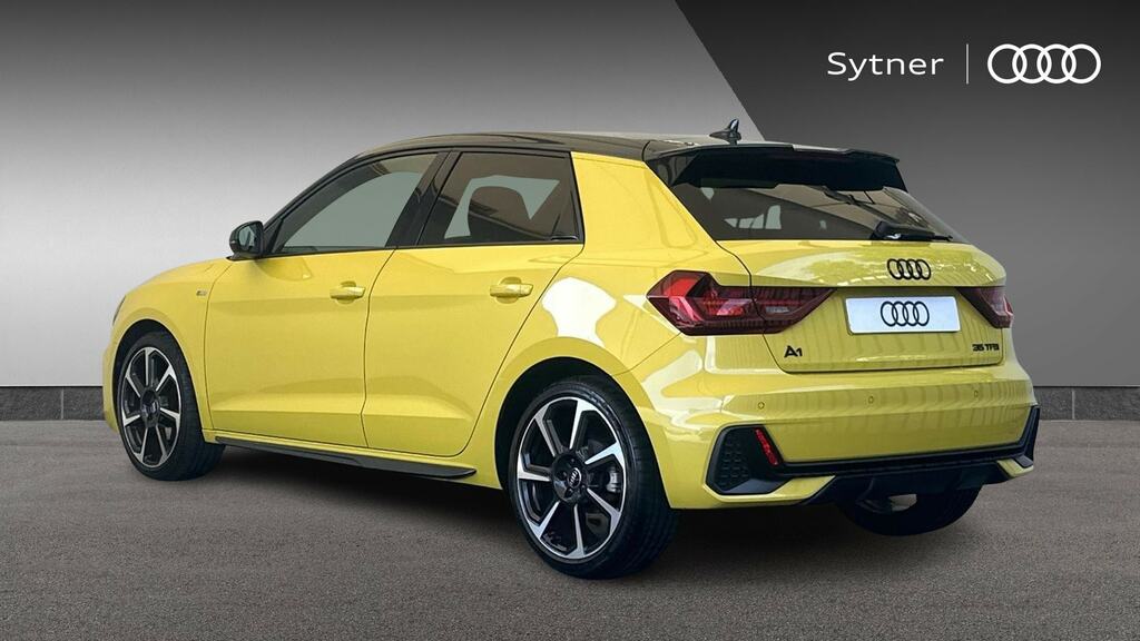 Audi A1 35 Tfsi S Line Contrast Edition Yellow #3