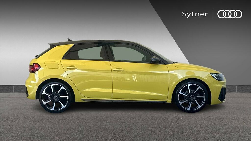 Audi A1 35 Tfsi S Line Contrast Edition Yellow #4