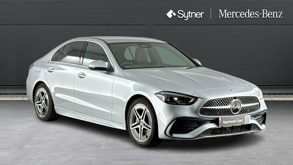 Mercedes-Benz C Class C200 Amg Line 9G-tronic Silver