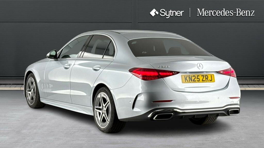 Mercedes-Benz C Class C200 Amg Line 9G-tronic KN25ZRJ Silver #2