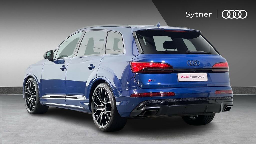 Audi Q7 50 Tdi Quattro Black Edition Tiptronic Tech BK74KLZ Blue #4
