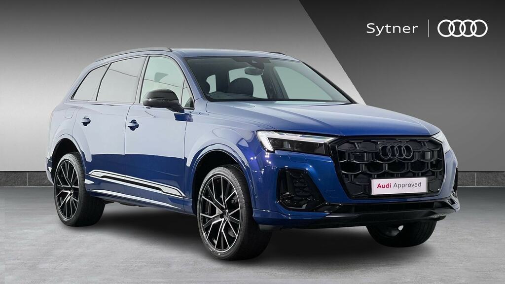 Audi Q7 50 Tdi Quattro Black Edition Tiptronic Tech BK74KLZ Blue #2