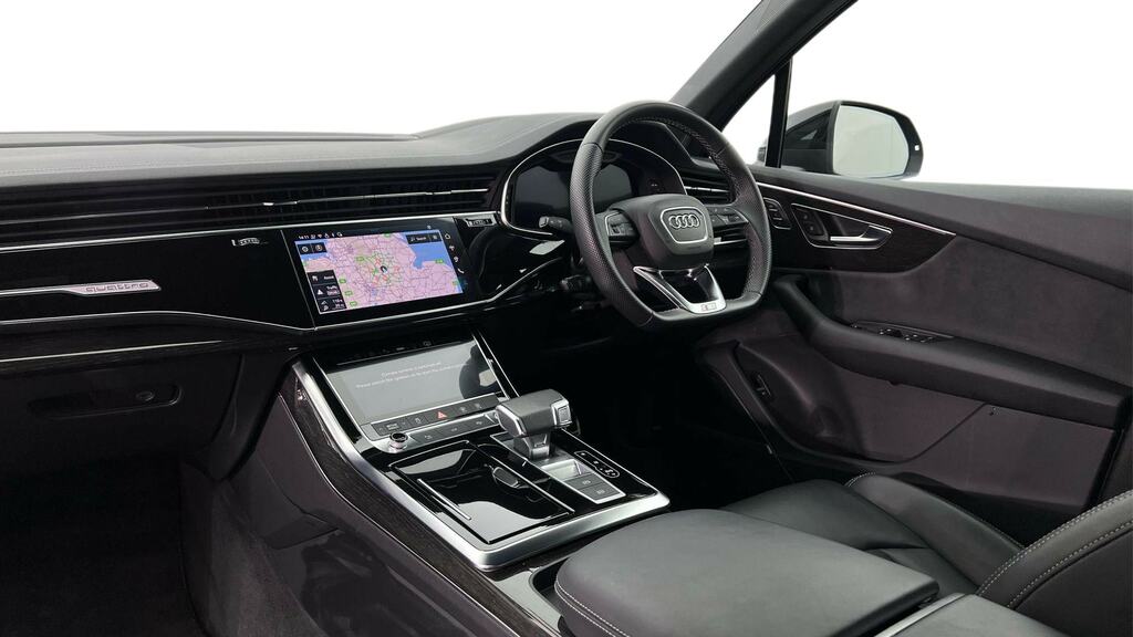 Audi Q7 50 Tdi Quattro Black Edition Tiptronic Tech BK74KLZ Blue #3